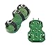 ALEKO AP214 Lawn Garden Sharp Aerating Spike Shoes, Green Color