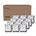 Amazon Brand - Solimo Thin Pantiliners, Regular Length, Unscented, 240 Count (12 packs of 20)
