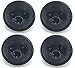 Wadoy Burner Maytag, Jenn Air Gas Range Knob AP4088491, PS2077264, 71001641(4 Pack), black
