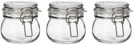 Ikea KORKEN - Botes con Tapa de Cristal Transparente (13 cl), 3