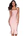 meilun Womens Halter Fishtail Bandage Party Dress Elegant Wedding Guest Dress