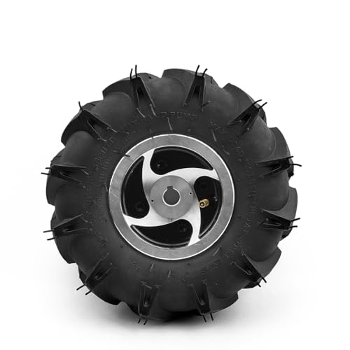 L-faster 24V 500W Double Drive Wheel Kit for Agricultural Equipment, Horticulturist, Hand Cart, 10" Tyre,