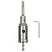 Carbide Steel Wall Hole Saw, Dia 40mm SDS Plus Shank Drill Bit Cutter for Brick Concrete Cement Stone Connecting Rod with Wrench DIY Drilling Tools
