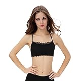 DaySeventh Women Lace Strap Backless Wrapped Chest Tank Crop Top