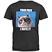 Grumpy Cat -Your Face I Hate It T-Shirt Black OG Exclusive