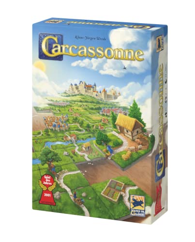 Hans im Glück, UNbox Now, Carcassonne V3.1, Grundspiel, Familienspiel, Spiel des Jahres 2001, 2-5 Spieler, Ab 7+ Jahren, 35 Minuten Spielzeit, Deutsch 7