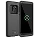 Galaxy S9 Plus Battery Case with Qi Wireless Charging Compatibility, Alpatronix BX440plus 6.2-inch 4600mAh Slim Rechargeable Protective Portable Backup Charger for Samsung S9+ [Android 8.0] - Black