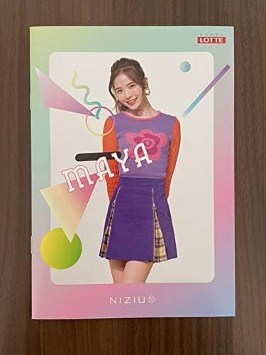 Amazon Niziu ローソン コラボノート マヤ アイドル 芸能人グッズ 通販