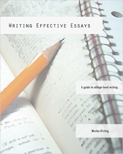 Amazon.com: Writing Effective Essays: A Guide To College-Level 