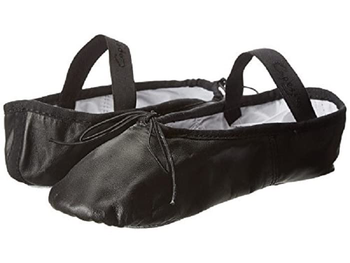 Capezio Womens Capezio Daisy Shoe Ballet Flat, Black, 7.5 Narrow US on