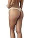 Pact Women's (2-Pack) Organic Cotton Thong Panties, Almond, Small