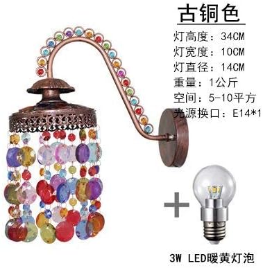 Minimalist Rustic Wall Lamp Bedroom Living Room Hallway