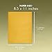 Gold Metallic Cardstock Paper for Card Making (8.5 x 11 In, 96 Sheets)
