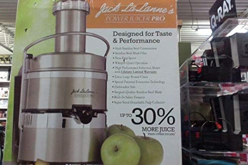 Amazon Com Jack Lalanne S Power Juicer Pro E 1189 Kitchen Dining