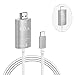 USB C to HDMI Cable for Home Office | 6ft 4K@60Hz, USB Type C to HDMI Cable [Thunderbolt 3 Compatible] for MacBook