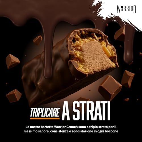 Crunch Barretta Proteica – Cioccolato Fondente e Burro di Arachidi