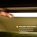 LED Under Cabinet Lighting Touch Control, Dimmable Under Counter Light Strips for Kitchen Closet, Shelf, 3pc Light Bars Kit, 12W 1200 Lumen, 4000K Nature White