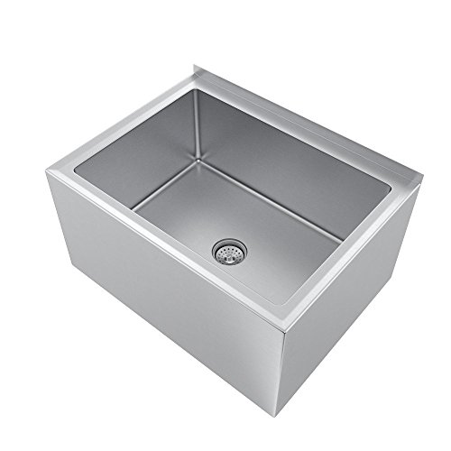 Floor Mop Sink, 16" Wide, 20" Long, 12" high Water Level