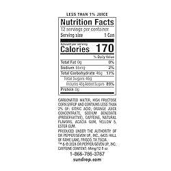 Sun Drop Citrus Soda, 12 Fluid Ounce Can, 12 Count
