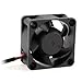 uxcell 40mm DC 5V 6.42CFM Chipset Cooling Fan Black for Computer CPU Cooler