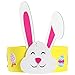 UNOMOR Easter Crafts with Bunny Ears for Kids, Easter Headbands Hat Decorating Crafts 12 Pack