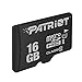 Patriot LX Series 16GB High Speed Micro SDHC Class 10 UHS-I Transfer Speeds For Action Cameras, Phones, Tablets, and PCs