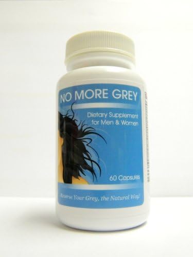 NO MORE GREY HAIR FOR MEN AND WOMEN 60 CAPS