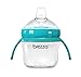 Baby Brezza Transition Sippy Cup with Handles - Leak & Spill Proof - Soft Silicone Spout, BPA Free, Wide Mouth for Easy Cleaning - Great Transitional Cup for Infants and Toddlers – 5 Ounce - Blue
