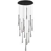 ET2 Stillo - 27W 18 LED Pendant-18 Inches Tall and 25.5 Inches Wide-Black Finish