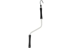 Awning Crank Handle for Manual Roller Shutter Operation – Ergonomic Rubber & Metal Construction, Outdoor Canopy Accessory Com