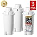 GOLDTONE 7 Stage Alkaline Water Filter Replacement fits Wamery, Wellblue & Brita Water Pitchers. Replaces your Brita Alkaline Water Filter. Ionize,Purify,Reduce Chloride,hard metals, increase pH-3Pack