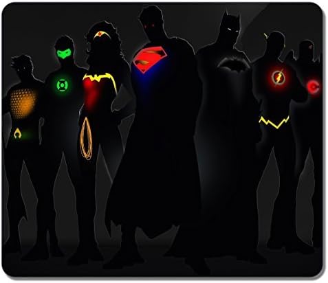 Mouse Pads Art Customized 19476 Superheroes Comic Eco Friendly Neoprene Rubber Mouse Pad Desktop Laptop Mousepads Comfortable Computer Cute Mouse Mat Gaming Mouse pad by ALEXCAN