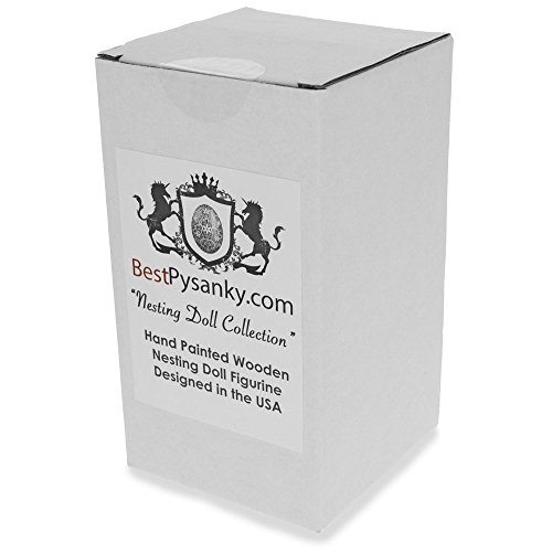 5.75" Joseph, Mary, and Jesus Nativity Scene Wooden Nesting Dolls