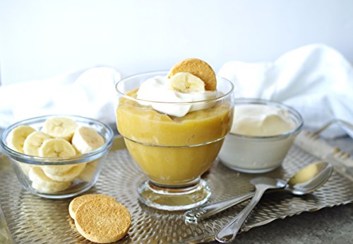 Vegan Instant Banana Pudding- 4 Pack by Vivian's Live Again Dairy Free, Soy Free, Gluten Free