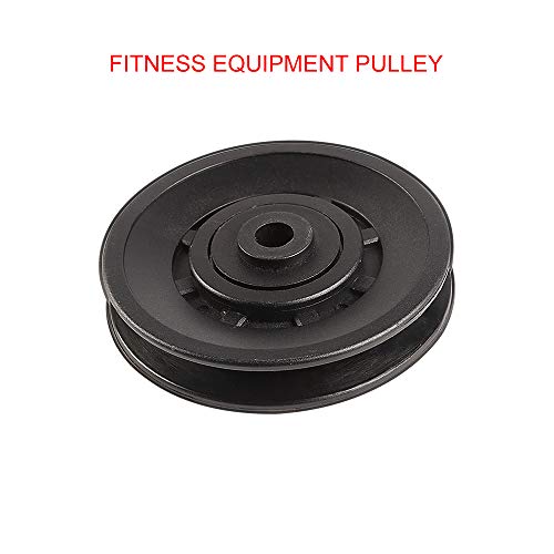 Topfinder-90mm-Universal-Bearing-Pulley-Wheel-for-Cable-Machine-Gym-Equipment-Part-Garage-Door