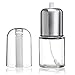 Premium Olive Oil Mister and Cooking Sprayer with Clog-Free Filter and Glass Bottle by CHEFVANTAGE - Stainless Steel