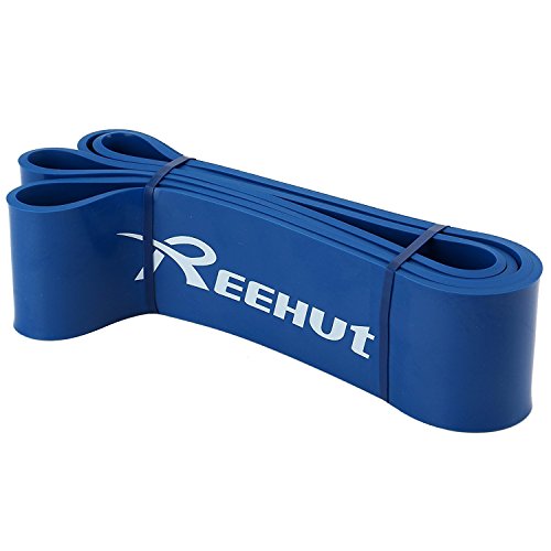 Reehut Latex Loop Resistance Band - Jump Stretch Bands for Workout & Physical Therapy (Blue)