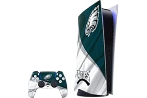 Skinit Decal Gaming Skin Compatible with PS5 Digital Edition Bundle - Officially Licensed NFL Philadelphia Eagles Design