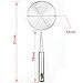 uxcell Kitchen Utensil Stainless Steel Mesh Strainer Ladle Spider Skimmer Fry Spoon Noodle Basket 4.7 Inch