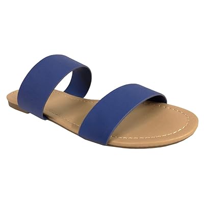 Buy Soda Women's Dual Strap Slip-On Sandals at Ubuy Ghana