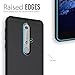 TUDIA Merge Nokia 6.1 Case with Heavy Duty Extreme Protection/Rugged but Slim Dual Layer Shock Absorption Case for Nokia 6.1 (2018) (Matte Black)