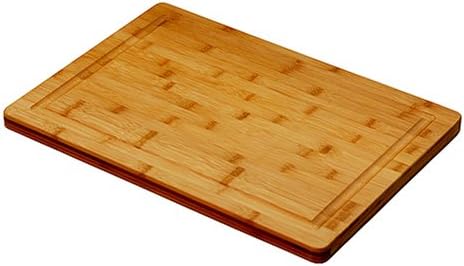 Extra Large Organic Bamboo Cutting & Charcuterie Board with Juice Groove & Reversible