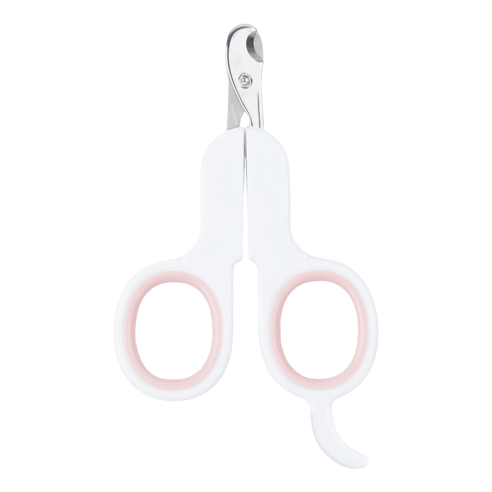 Shengxi Claw Scissors, Cat Safety Cat Nail Cutter for Beginners, Professional Cat Nail Clippers, Stainless Steel Claw Pliers for Kittens, Puppies, Rabbits and Small Animals (Pink)