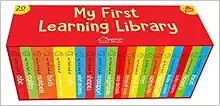 My First Complete Learning Library: Boxset of 20 Board Books for Kids
