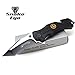 Snake Eye Rescue Style Assisted Opening Knife with Clip EDC Camping Fishing Hiking Pocket Knife (BK)