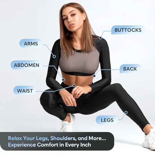 Easy@Home TENS Machine EMS: TENS Machine for Pain Relief Muscle Stimulator for Back Pain EMS | EMS Foot Massager | Back Massage Machine | Dual Channel 24 Modes 12 Pads Replacements
