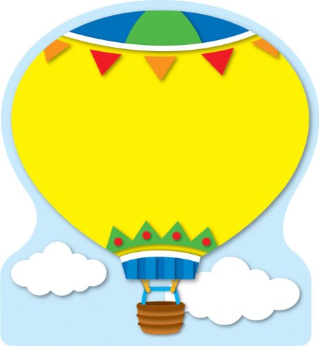 Carson Dellosa Hot Air Balloon Notepad (151040)