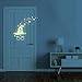 Glow in The Dark Wall Stickers, Benbo Stars Harry Potter Peel Vinyl Luminous Gifts Wall Decals for DIY Boys Girls Nursery Bedroom Mural Home Decor