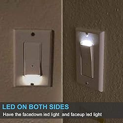 10 Pack SOZULAMP 3 Way Wall Light Switch with LED
