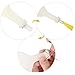 45 Pcs Confetti Balloons 12'' Gold Foil Pre-Filled with 12'' Gold and Pink Latex Party Balloons and a Gold Balloon Ribbon for Wedding Engageme Birthday Baby Shower Party Supplies